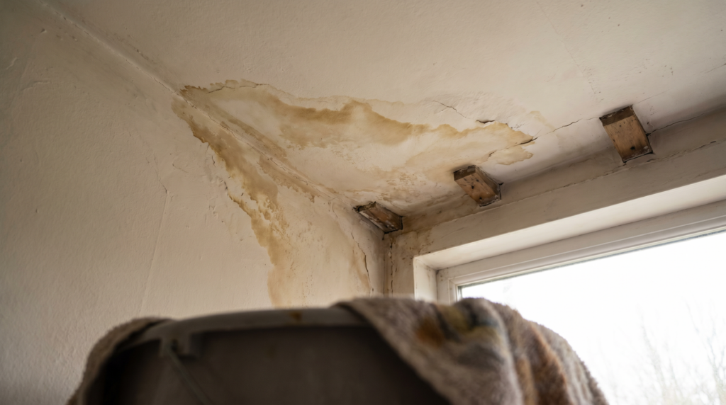 Leaking roof
